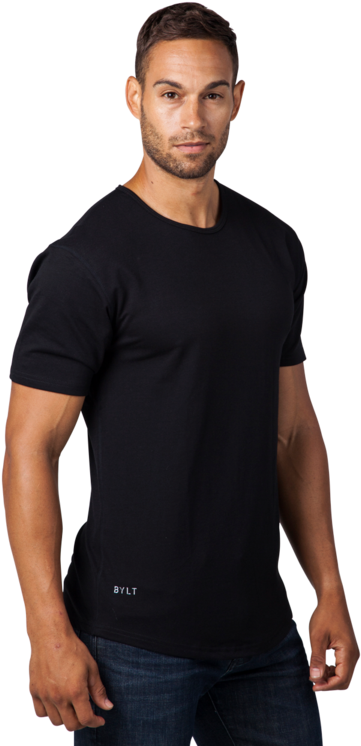 Image Royalty Free Men S Drop Cut T Bylt Premium - Shirt (600x750), Png Download