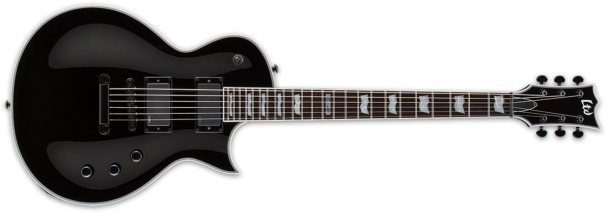 Xlarge - Esp Ltd Ec 10 Blk (1200x429), Png Download