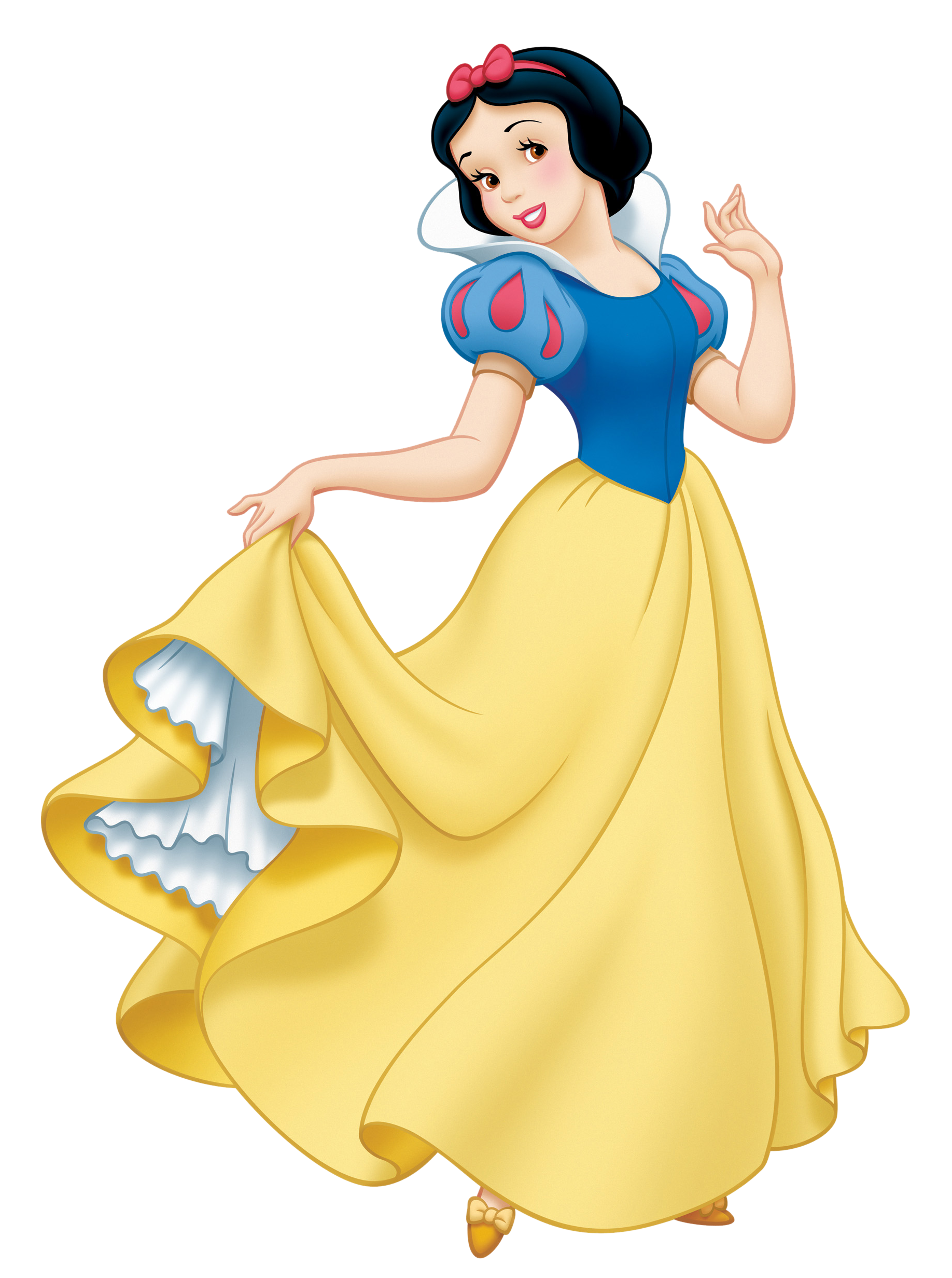 Snow White's Classic Dress - Blanca Nieves Para Imprimir (1974x2742), Png Download