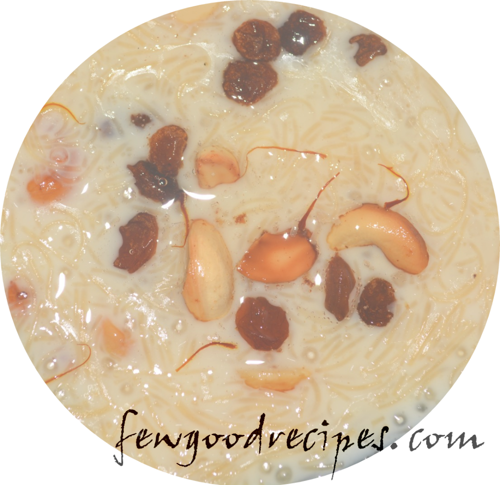 Semiya Payasam Or Vermicelli Pudding Is One Of The - Semiya Payasam Png (1024x994), Png Download