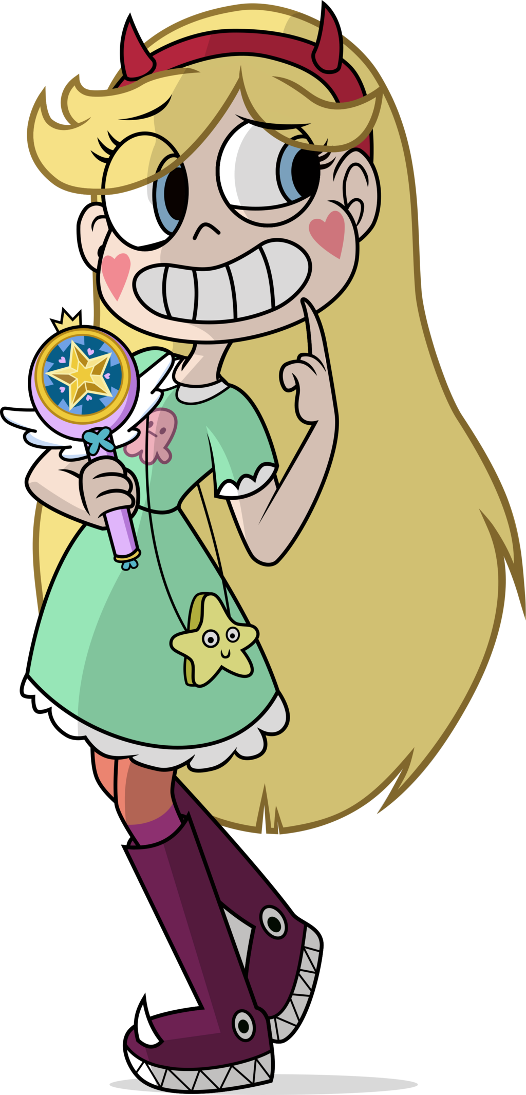 Nervous Smirking Star Butterfly By Sorata Daidouji-dakxdhz - Svtfoe Star Butterfly (1024x2132), Png Download