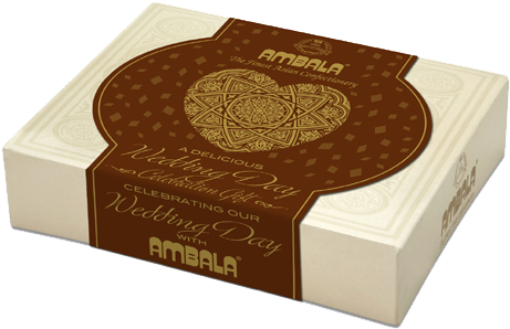 Personalised Wedding Day 550g Gift Box - Chocolate (500x345), Png Download