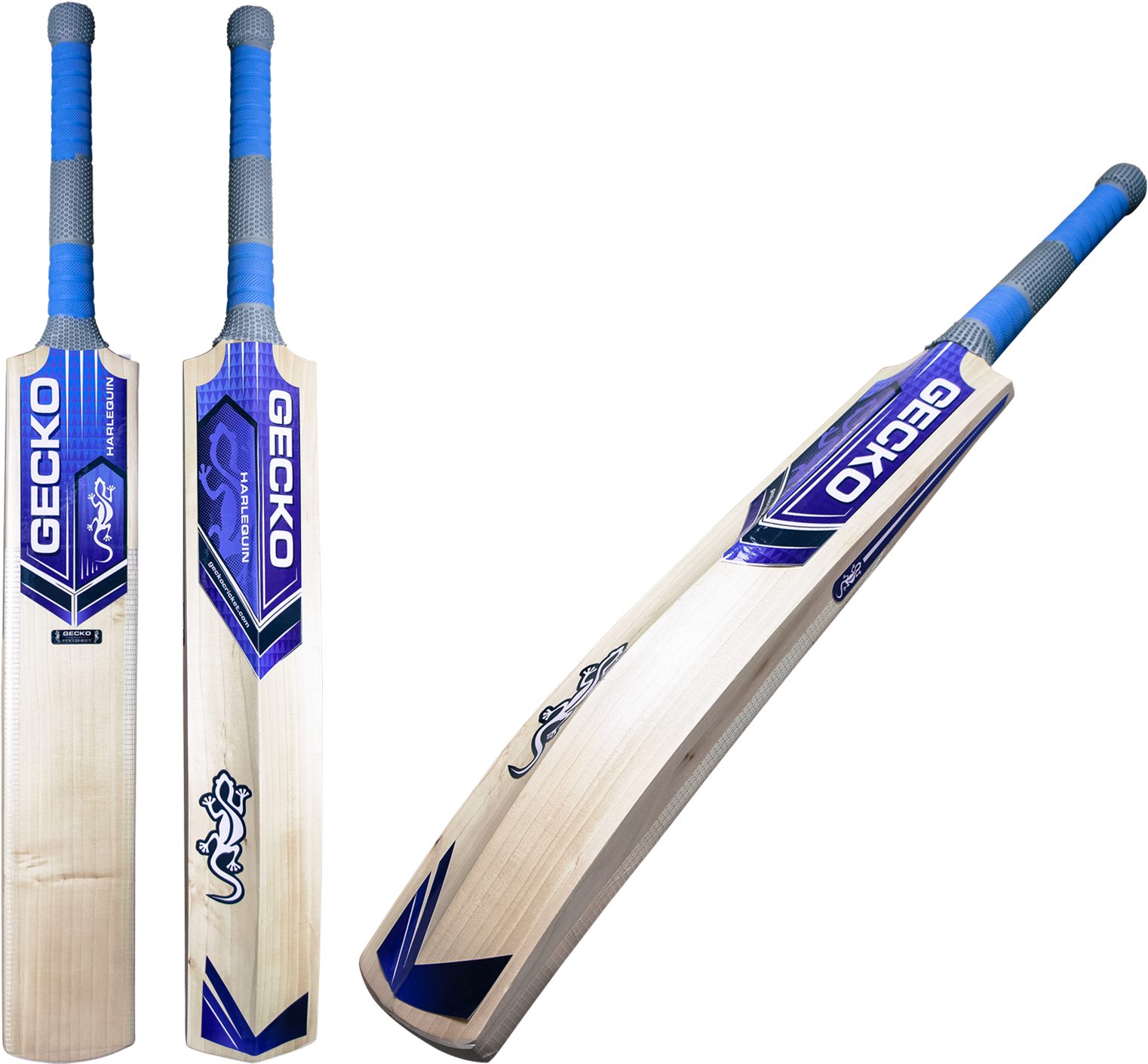 Gecko Cricket Bat Harlequin - Cricket Bat (1759x1759), Png Download