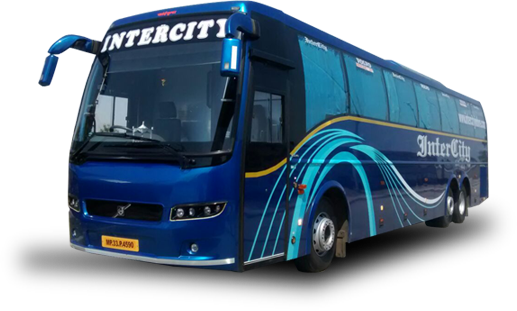 Top Bus Routes Of Intercity Travels - Intercity Travels (517x311), Png Download