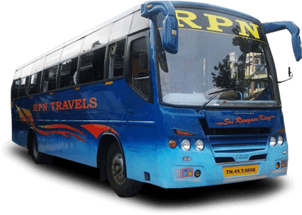 Bus - Rpn Travels Ac Bus (450x305), Png Download