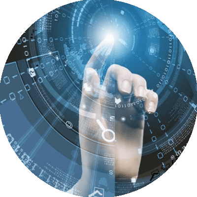 Top Technology Brands - Technical Globe In Hand Png (400x400), Png Download