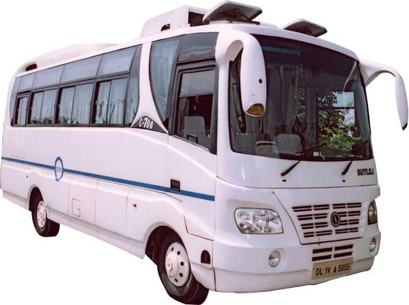Nilkanth Travels Offers 27 Seater Luxury Coach / Bus - Shatabdi Ac Bus Of Up (596x445), Png Download