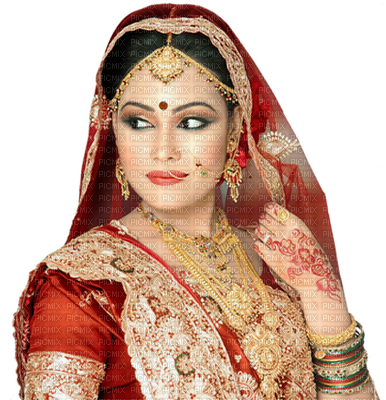 Indian Bride - Bridal Png (386x400), Png Download
