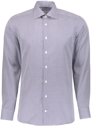 Long Sleeve Woven In Blue Houndstooth - Sleeve (320x480), Png Download