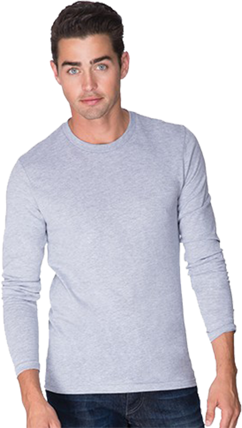 Next Level 3601 Premium Fitted Long (1000x1770), Png Download