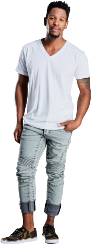 Clere For Men Is Enriched With Vitamins E And A For - Man (306x788), Png Download