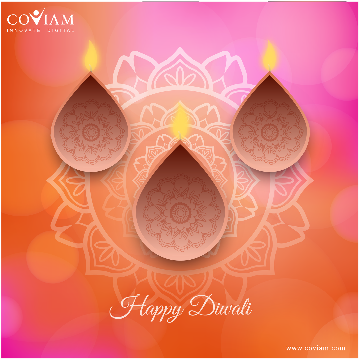Coviam Tech On Twitter - Diwali (1200x1139), Png Download