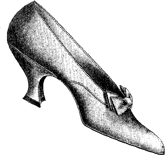 Digital Stamp Design - Shoe (666x646), Png Download