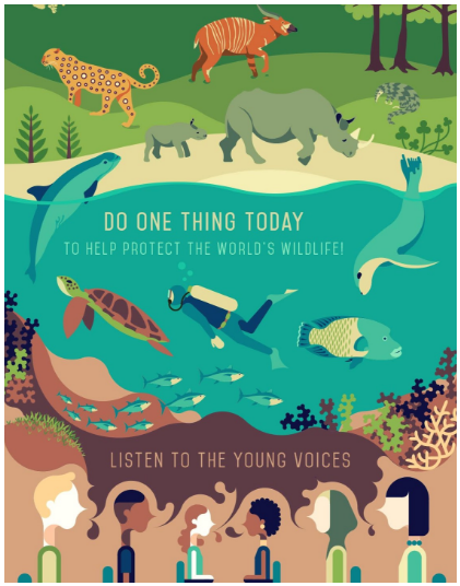 An Opportunity To Celebrate The Many Beautiful And - World Wildlife Day (520x550), Png Download