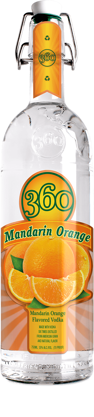 Sweet And Juicy, This Treasured Fruit Gives 360 Mandarin - 360 Red Delicious Apple Vodka (1000x1500), Png Download