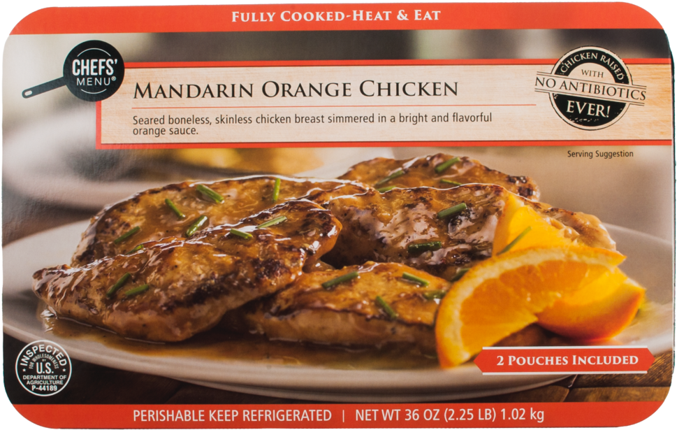 Mandarin Orange Chicken Entrée - Lemon Chicken (1024x1024), Png Download