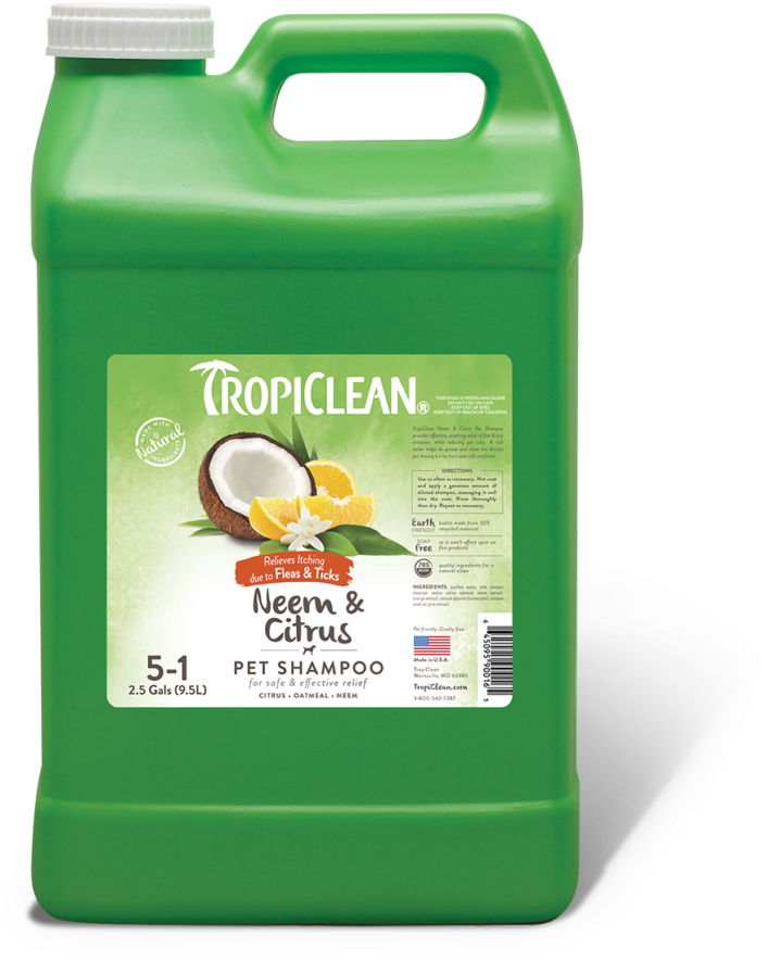Rollover To Zoom - Tropiclean Lime And Cocoa Butter Conditioner - 3.8 (800x966), Png Download