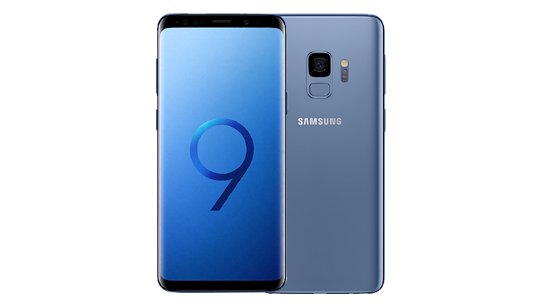 Galaxy S9 - Coral Blue - Samsung Galaxy S9+ (768x432), Png Download