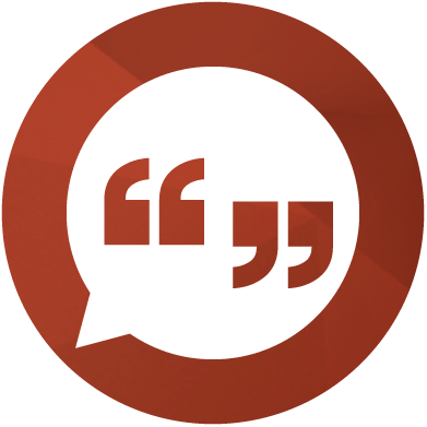 “i Have Used First Franchise Capital For Years, And - Quotation Mark (391x391), Png Download