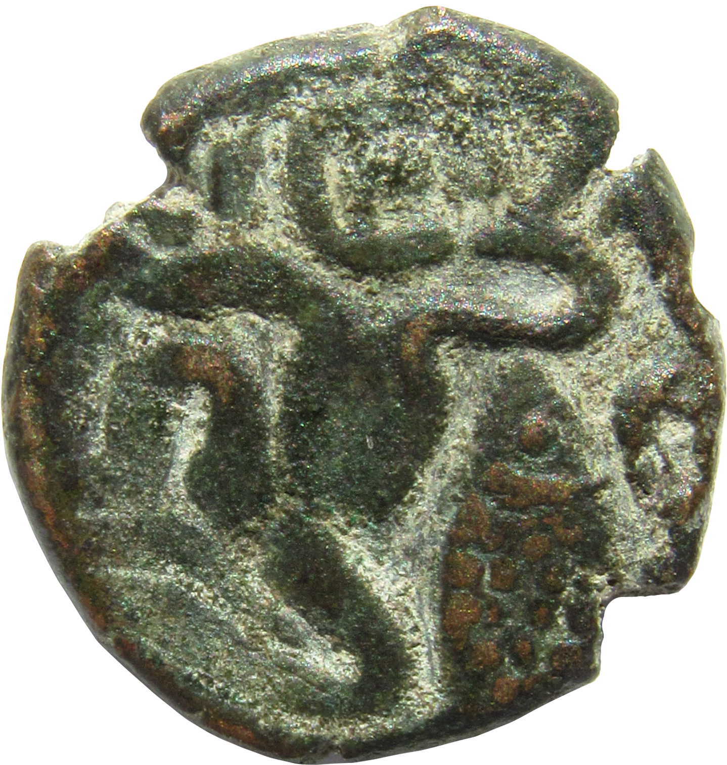 Seated King In Chola Style To Right And Pandyan Fish - Pandyan Dynasty (1530x1530), Png Download