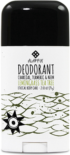 Alaffia Neem Turmeric Lemon Grass Tea Tree Deodorant-2 - Alaffia - Deodorant Neem Turmeric Mandarin Ginger - (650x650), Png Download