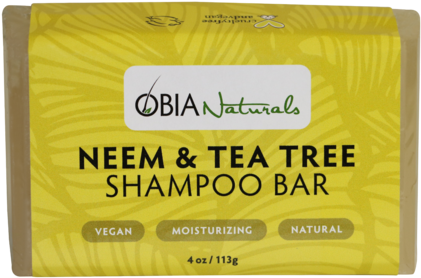 Obia Shampoo Bar-neem & Tea Tree - Obia Naturals Shampoo Bar, Coconut Shea - 4 Oz (480x480), Png Download
