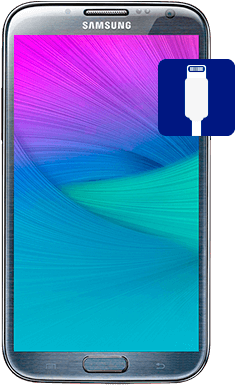 Samsung Galaxy Note 2 Charge Port Repair - Iphone (400x400), Png Download