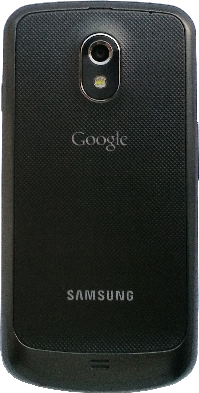 Galaxy Nexus Black - Smartphone Back Side Png (823x1616), Png Download