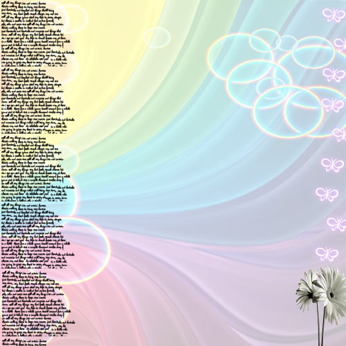 Colourful Ful Png Effects - Photoscape Effects Blue Png (500x500), Png Download