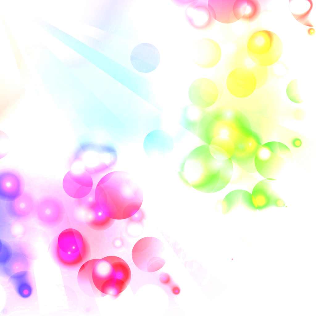 Circles Effects For Picture Editing - Luzes Coloridas Png (1024x1024), Png Download