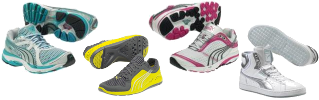 Puma Athletic Shoes Surplus - Reebok Sneakers (650x200), Png Download