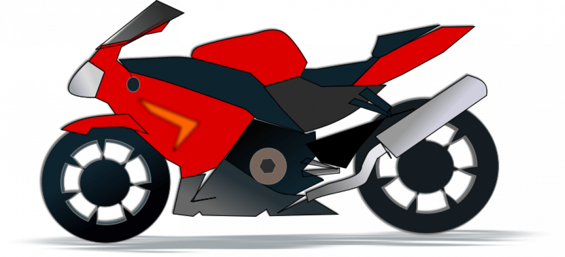 Harleydavidson - Clipart Bike (900x410), Png Download