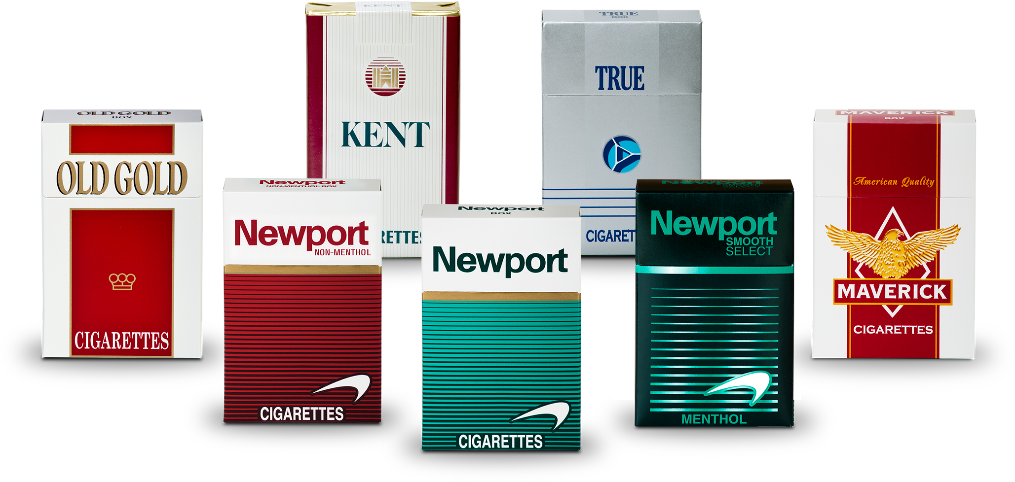 Lorillard - Maverick Cigarettes, 100s, Box - 20 Cigarettes (2250x1221), Png Download