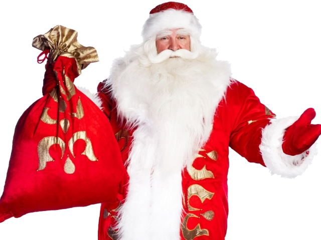 Santa Claus Png Transparent Images - Ded Moroz (640x480), Png Download
