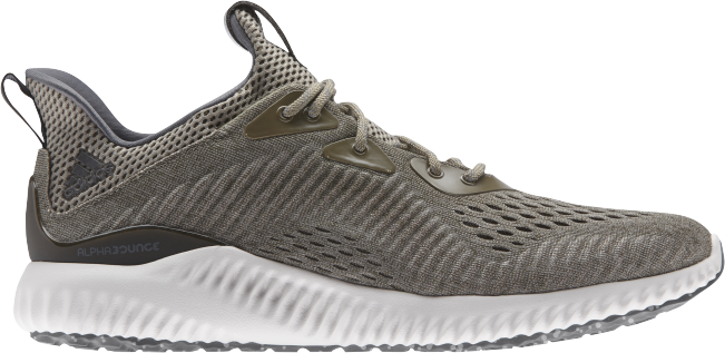 Adidas Running Shoes Transparent Images - Adidas Alphabounce Em M (651x317), Png Download
