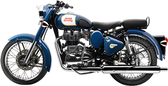 Rent A Royal Enfield Bike In Nepal - Bullet Classic 350 Price In Nepal (600x463), Png Download