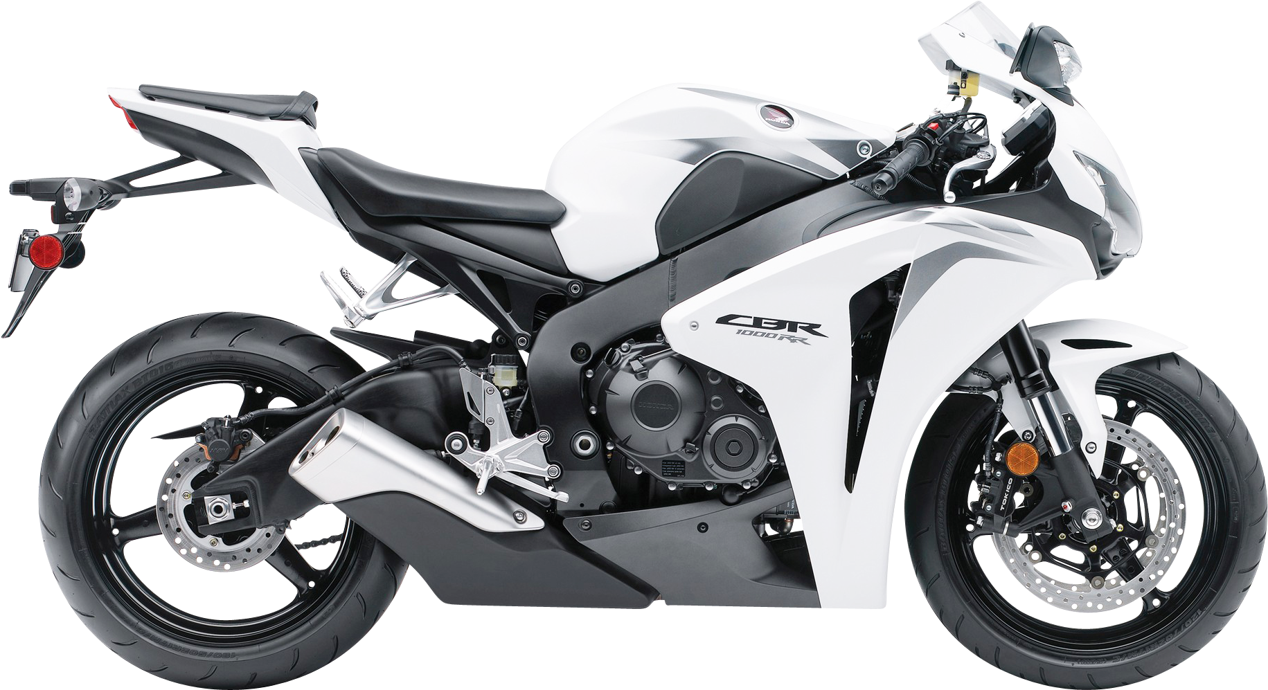 Honda Cbr 150r White (1920x1054), Png Download