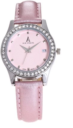 Fashion Women Watch Leather Band Waterproof - Women Watch Png (500x500), Png Download