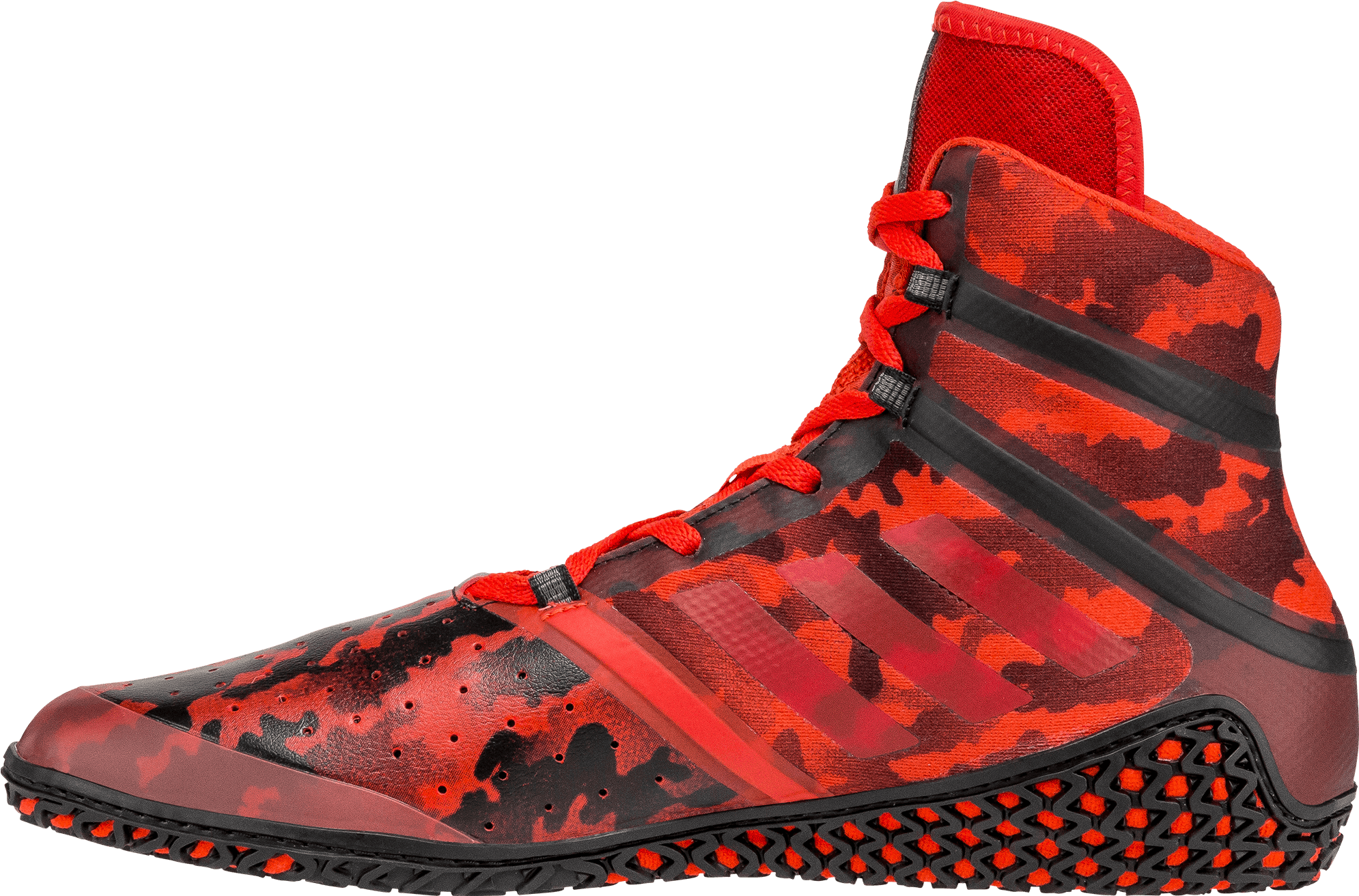 Impact Red Camo Red Black Camo Frontadidas Impact Red - Adidas Impact Red Camo (2000x2000), Png Download