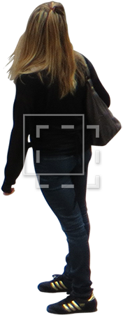 Girl In Adidas Shoes - Girl Adidas Png (450x450), Png Download