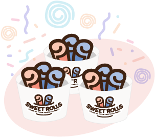 Houma Sweet Rolls Coming Soon Sweet Rolls Opening Soon - Sweet Roll (400x312), Png Download