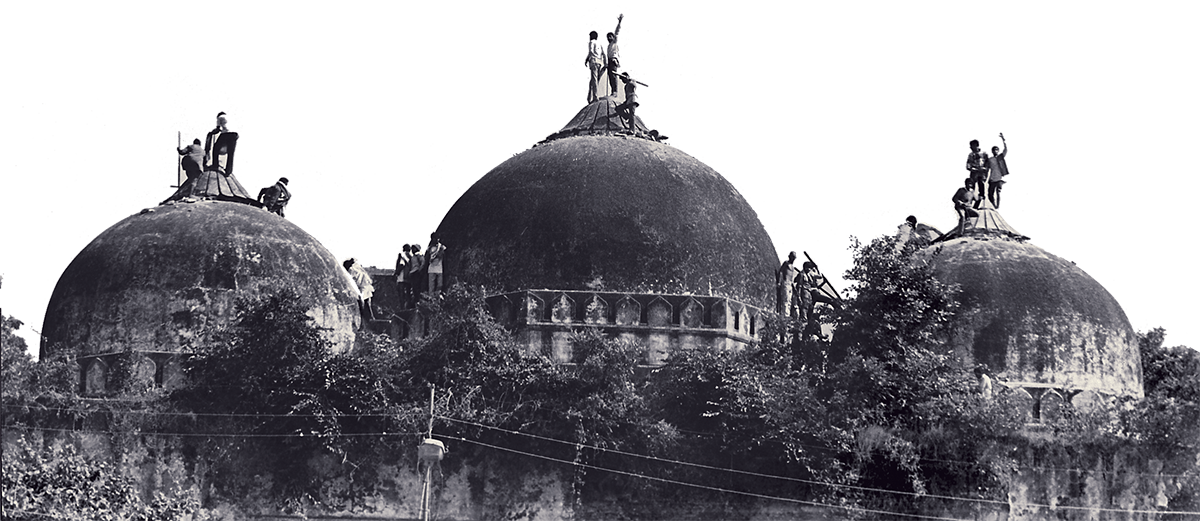 Land, Faith, Dispute - Babri Masjid Ram Mandir (1200x521), Png Download