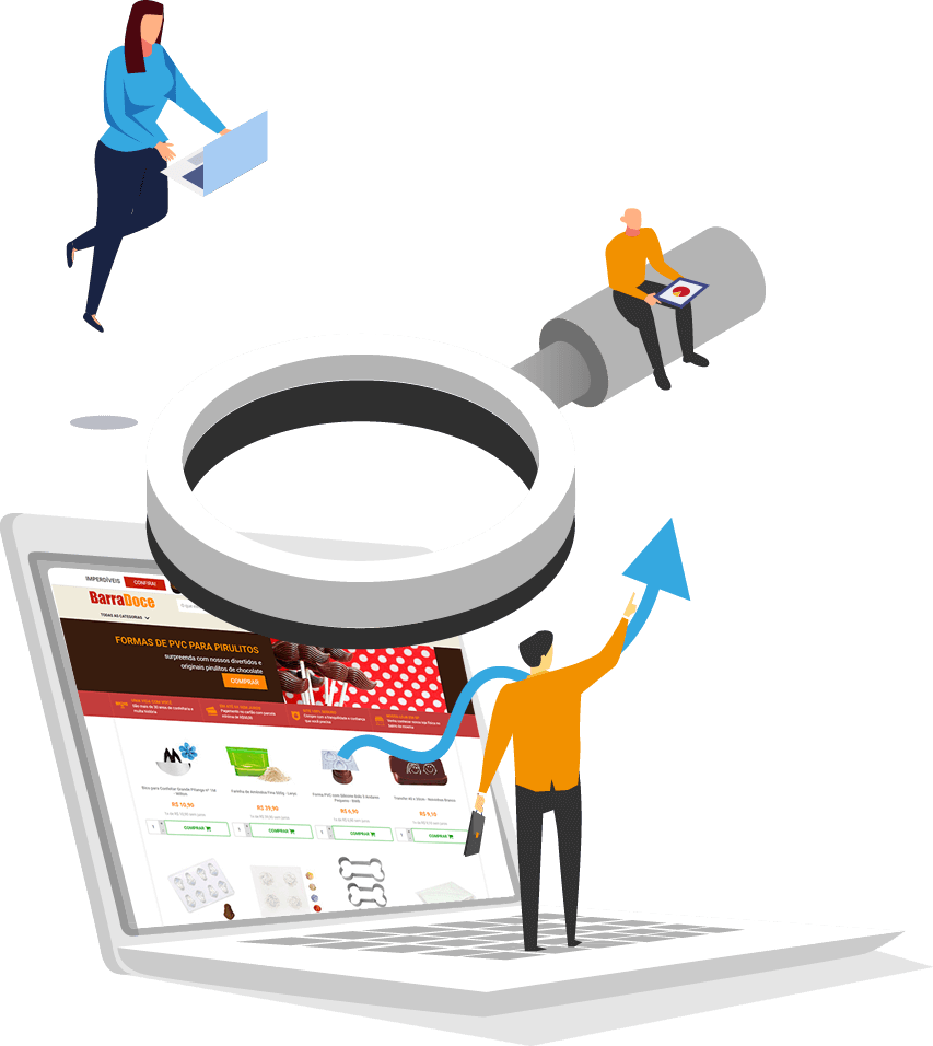 E-commerce Otimizado Para Seo - E-commerce (853x956), Png Download