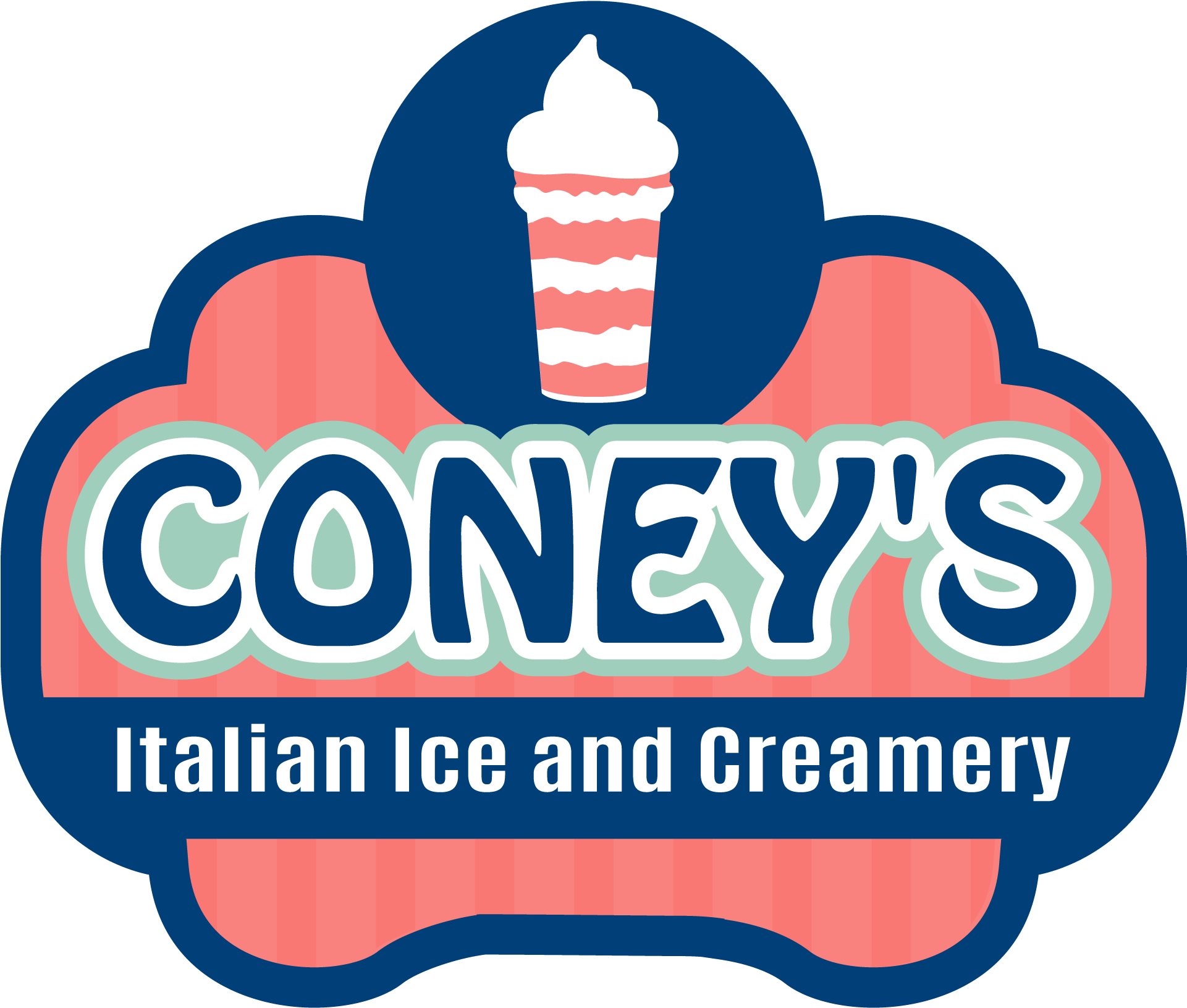 Coney's Italian Ice And Creamery Opening Soon In Tavares - Ice Cream (3250x1950), Png Download