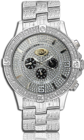 Gmsrf25 Real Diamond Watch Png Full Size Png Download Seekpng