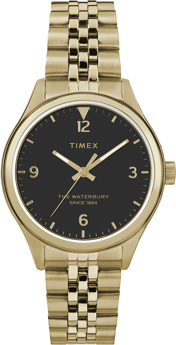 Waterbury Womens 34mm Stainless Steel Watch - Timex Watches Womens (1000x1200), Png Download