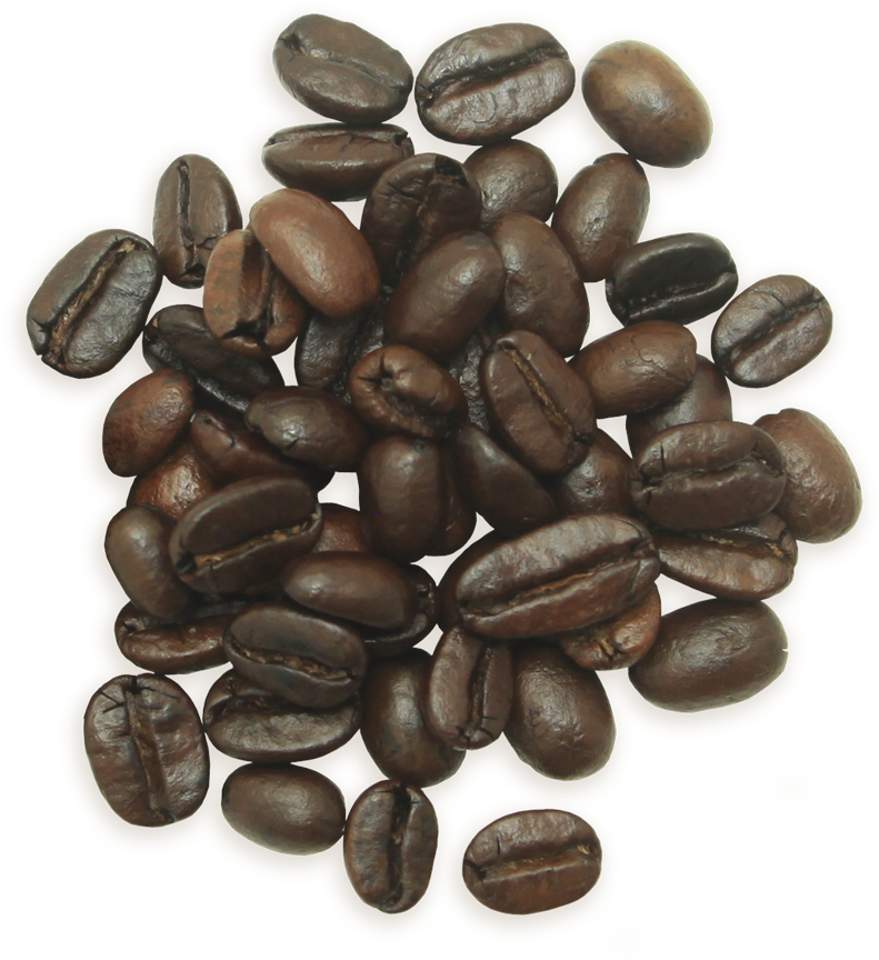 A Cluster Of Ether Coffee Beans, A Darker Roast - Coffee (1056x1056), Png Download