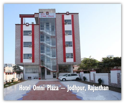 A Few Of These Areas Of Interest In Jodhpur Are Mehrangarh - Hotel Omni Plaza (500x415), Png Download