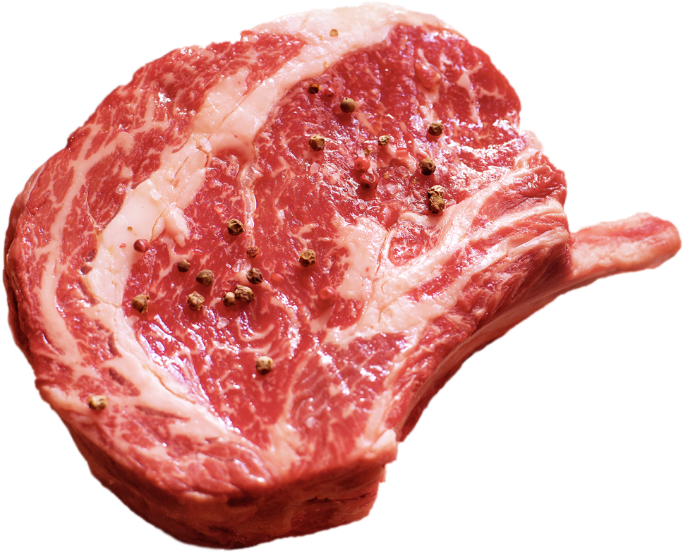Lamb Eye Of Loin Edge Out - Rib Eye Con Hueso (1024x833), Png Download