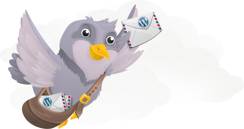The Mailpoet Owl Mascot - Mailpoet Newsletters (854x452), Png Download